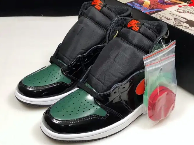 Kicktheory Air SoleFly High Black x Orange-Fir AV3905-038 Team Jordan Retro OG 1 0524
